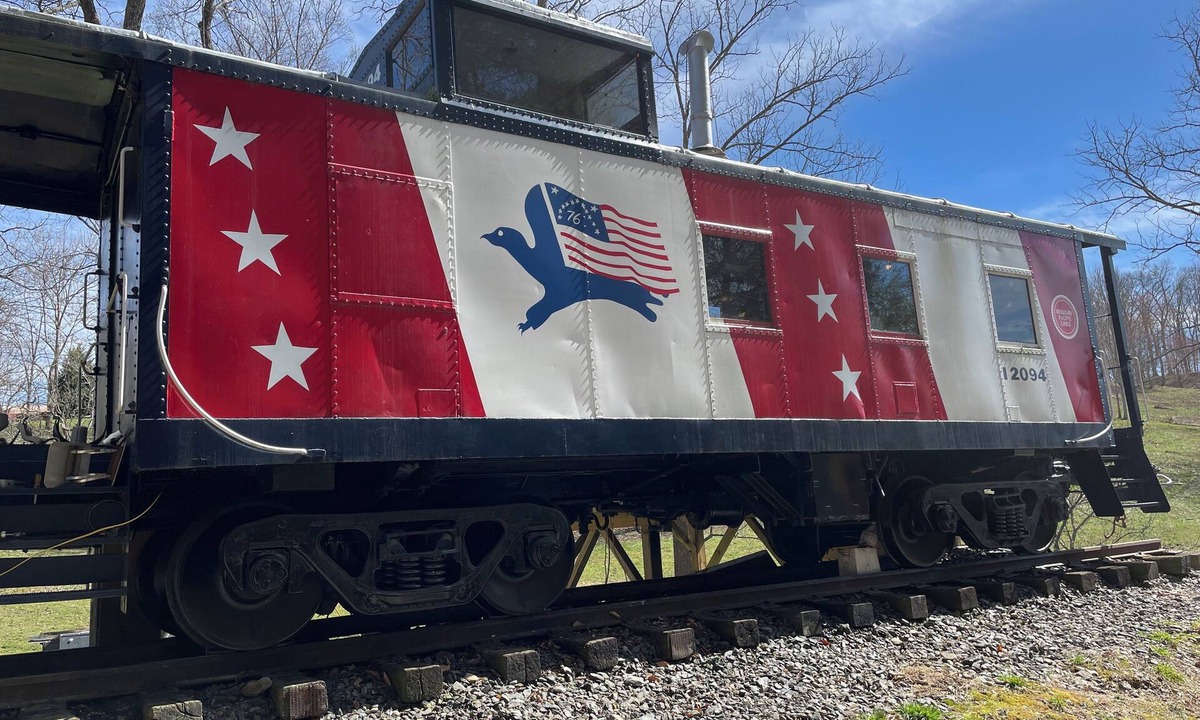 Clyde Resort | 1950's themed couples caboose on a bison ranch. Pet-Friendly!