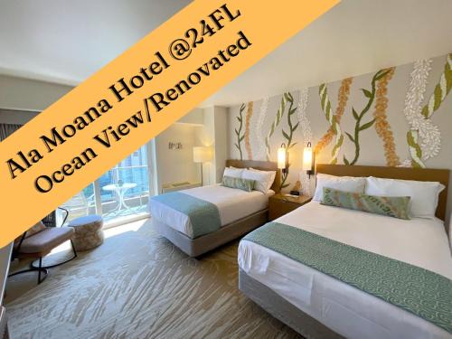 Ala Moana House | Ala Moana Hotel 24FL Ocean View Renovated