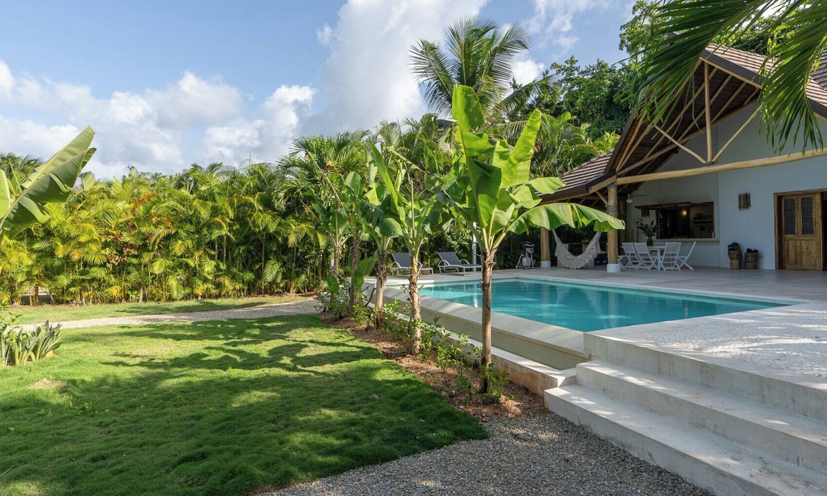 Las Terrenas Villa | Casa Xelini: 3 bedroom very close to beach in Las Terrenas at Playa Coson