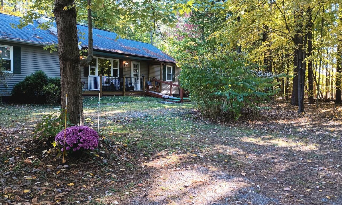 Queensbury Apartment | Cozy 1 bedroom efficiency in a forest-like setting near Lake George and Saratoga