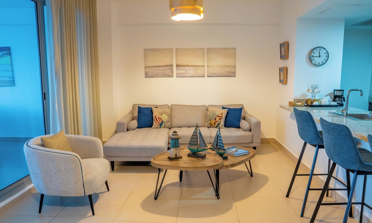 Guayacanes Apartment | Enjoy the Wonderful Ocean & Pool View from This 2BDR Apartment in Juan Dolio