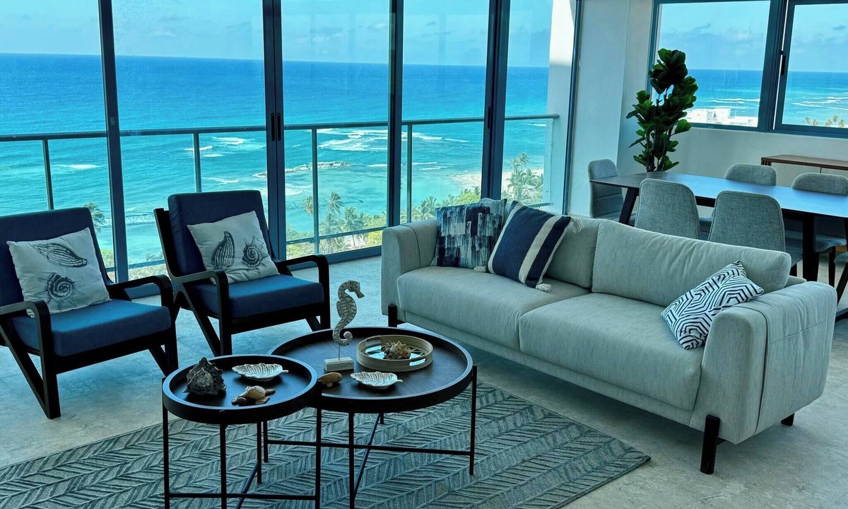 Villas Del Mar Apartment | Juan Dolio 2BR Apt Beach front