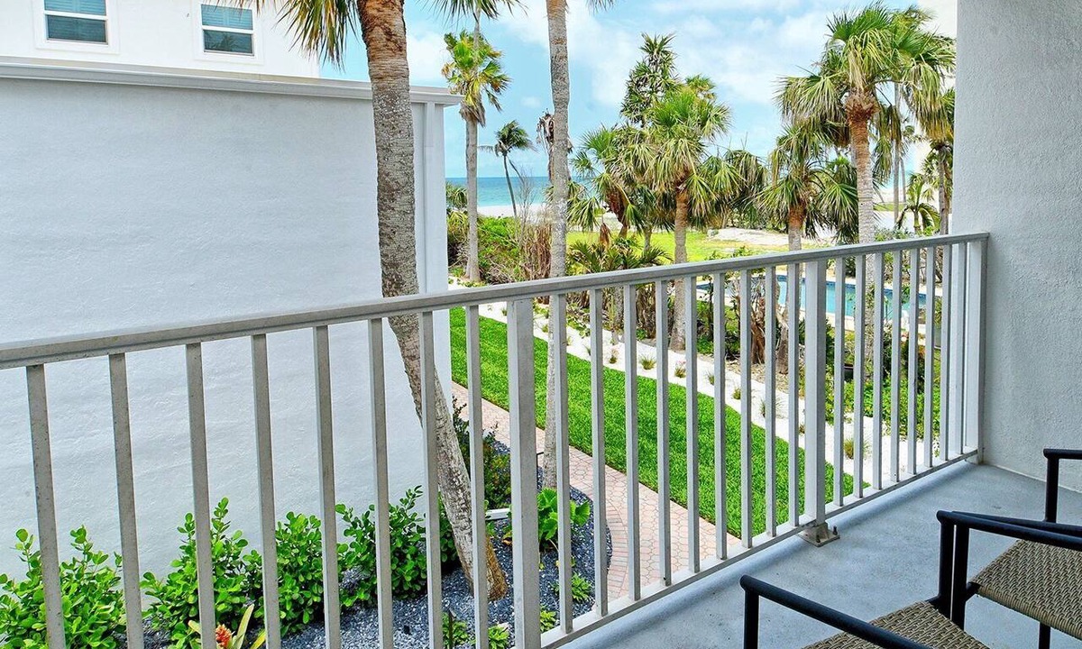 Longboat Key Apartment | LaPlaya 202E-Catch the gentle Gulf breezes on your private balcony!