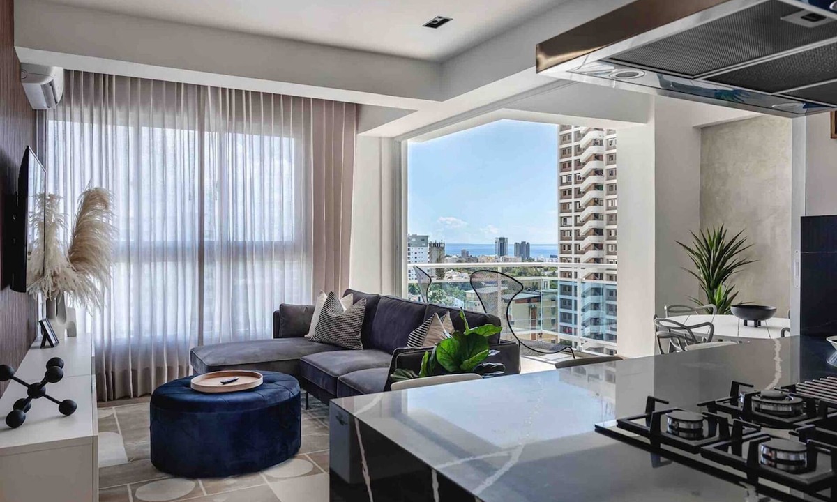 Downtown Santo Domingo Apartment | ®{LUX~City~Skyline} @DowntownSD PrivéJaccuzi+Gym
