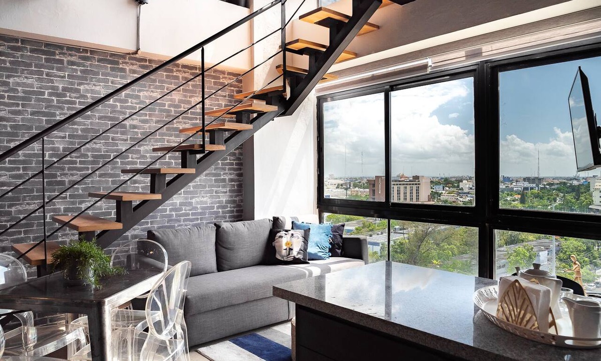 Downtown Santo Domingo Apartment | PH private terrace jacuzzi with city view