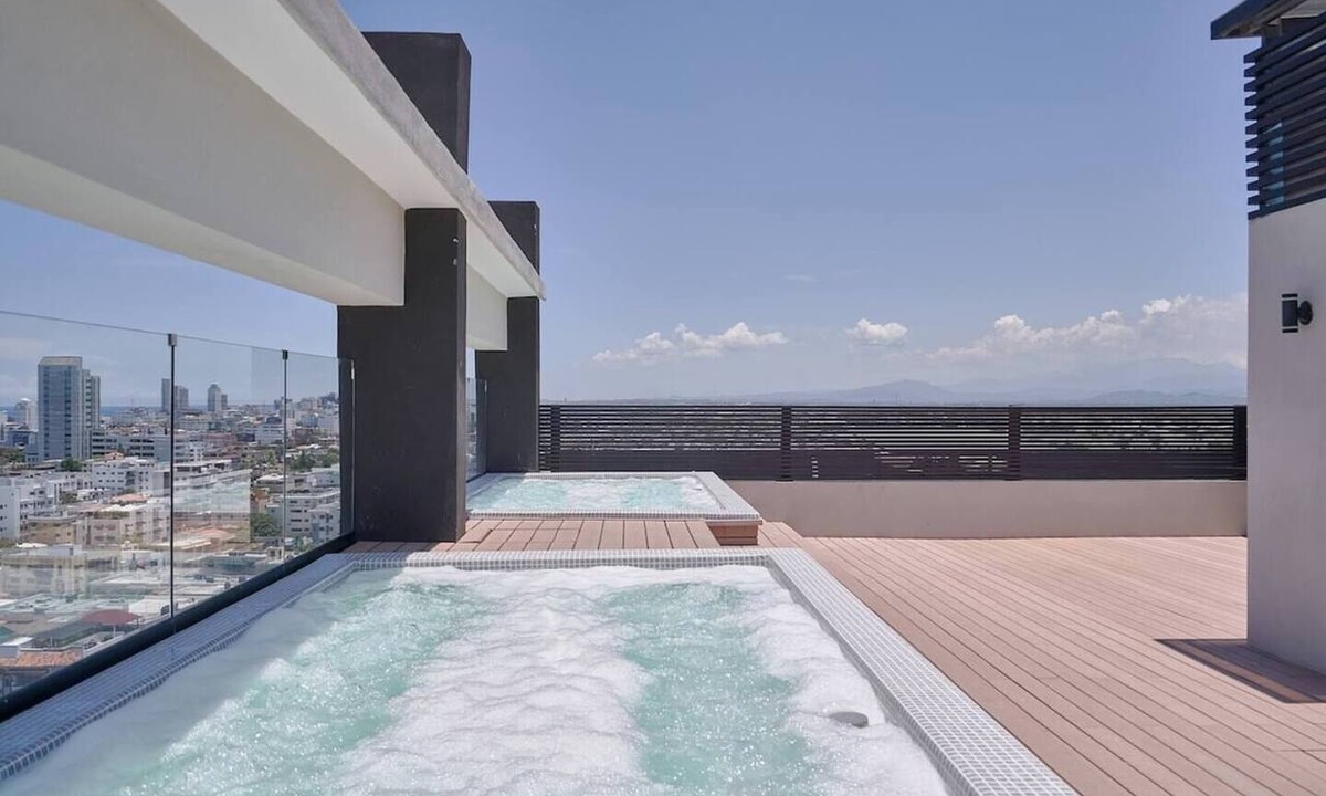 Santo Domingo Apartment | ®{PANO~VIEW~Experience} @DowntownSD +Pool+Gym+2BR