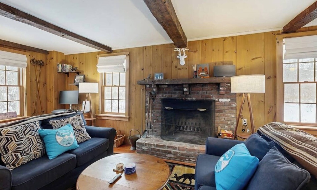 Plymouth House | Riverfront dog-friendly house w/fireplace, close to Killington & Okemo resorts