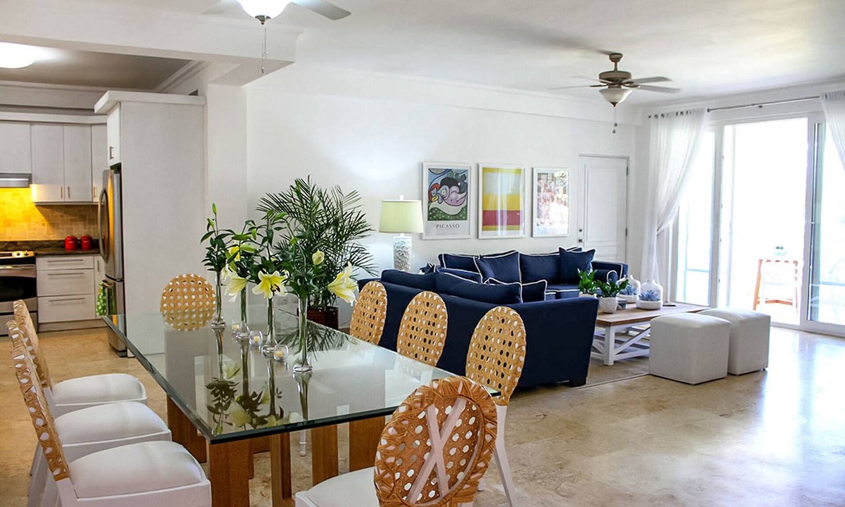 El Batey Apartment | Sea-views condo in beachfront residence steps from shops and restaurants