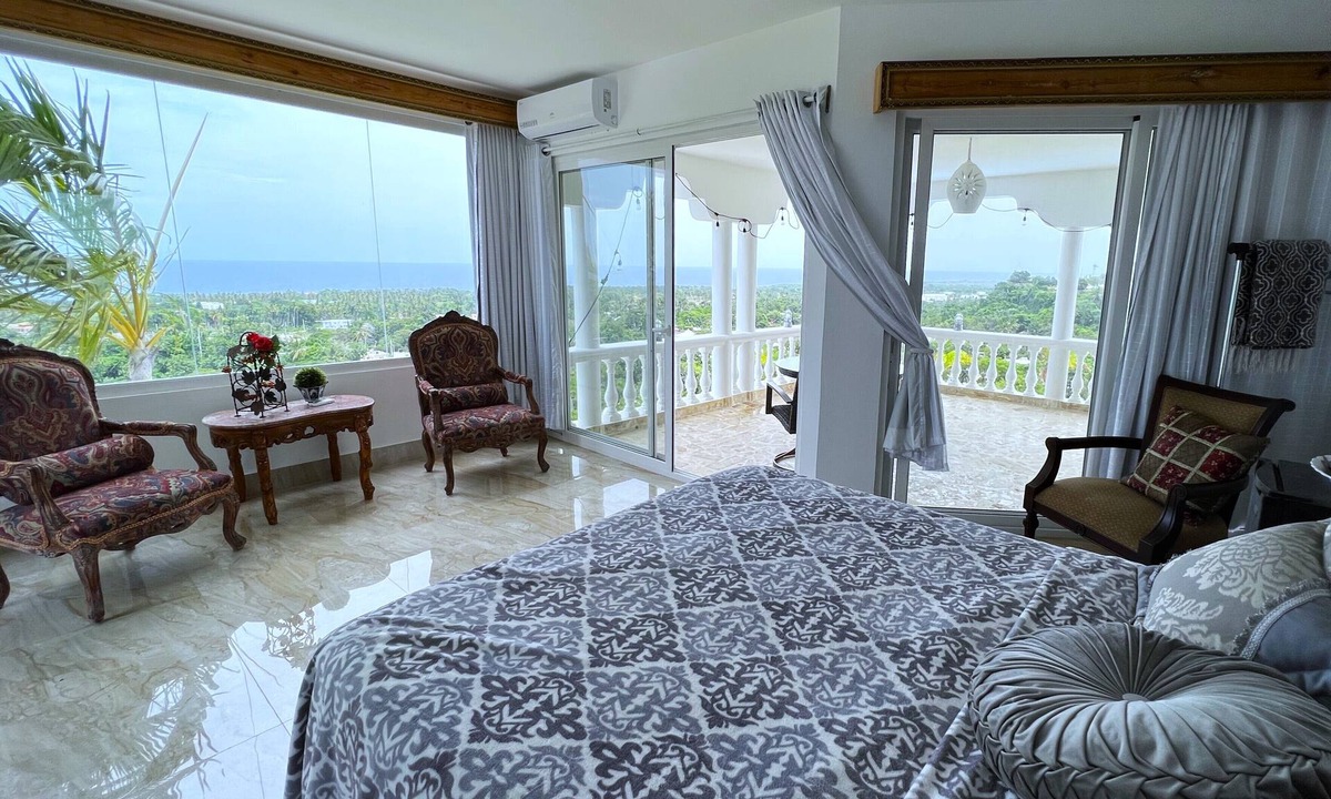Cabrera Hotel | Suite with two pools, ocean view balcony, & walk-in shower- beach minutes away!