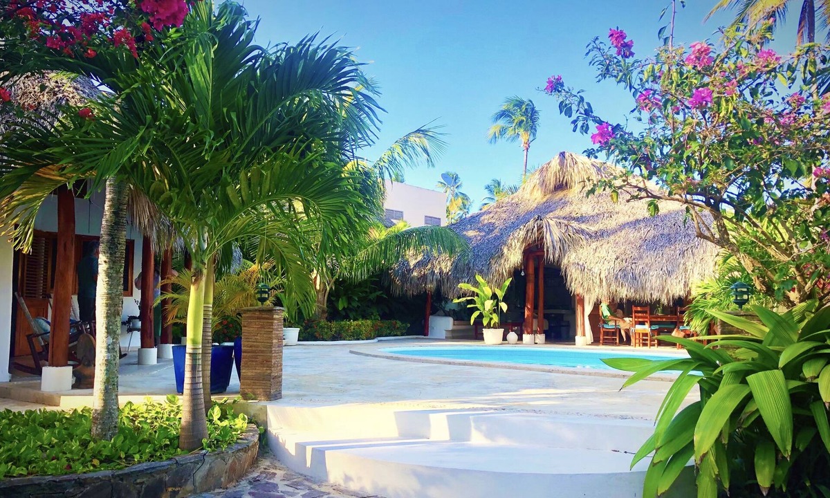 Las Terrenas Villa | Villa Saralena: Private tropical oasis. Only 50 meters from best beach in town!
