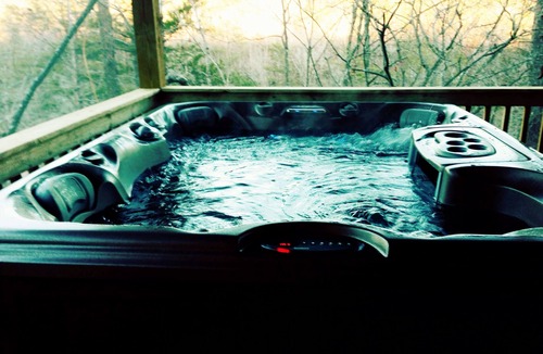 Mentone Cabin | 2BR/2Bath1800's Original Secluded Romantic River Mountain Cabin Therapy Hottub