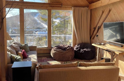 Warren Ski Chalet | 4 Bed House at Mad River Large Deck, Weber Grill, Near Long Trail & Swim Holes