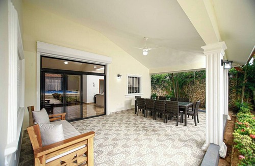 La Esplanada Villa | 5BR Villa: Waterfall Pool, BBQ, Steps to All Amenities