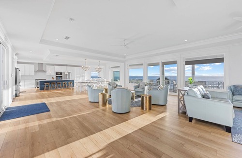Crescent Beach House | 9BR LUXURY OCEANFRONT ESTATE! LARGE HEATED POOL AND YARD AND SEPARATE GAME ROOM!