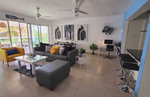 Playa Bibijagua Condo | Amazing Caribbean Escape . Pool View.4 Min Walk to the Beach!