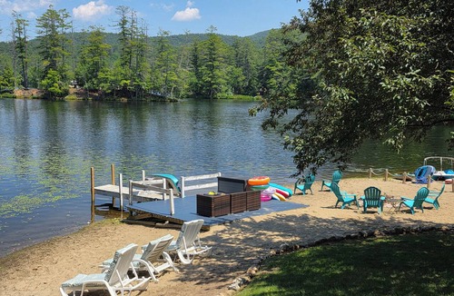 Lake Luzerne House | Beautiful Ranch on private lake in the Adirondacks