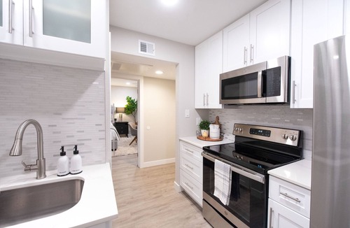 South Scottsdale Condo | BRAND NEW FULL LUXURY REMODEL - Old Town Scottsdale! 2BR/2BA En-suite, Htd Pool!