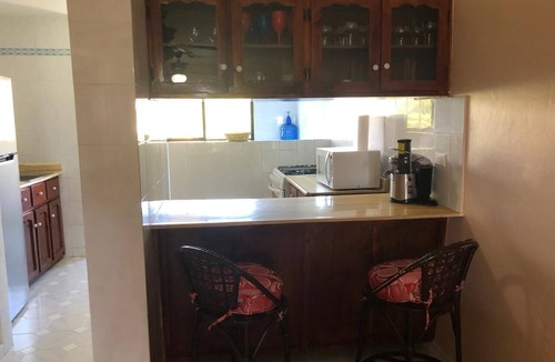 Juan Dolio - El Pueblo Condo | Caribbean Sea large entire apartment with ocean view free internet and Netflix