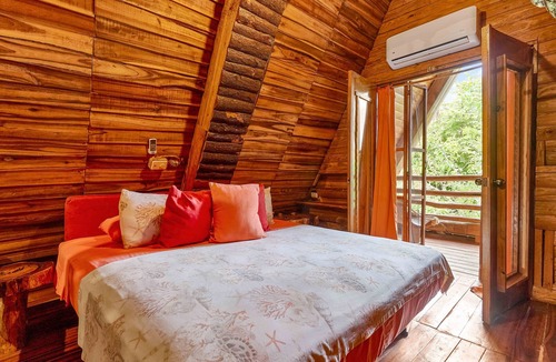 Las Galeras Ski Chalet | Chalet #2 Shell, signature pool villa at Chalet Tropical bio-hotel
