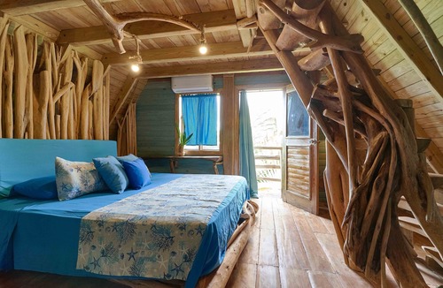 Las Galeras Ski Chalet | Chalet #3 Ocean, superior pool villa at Chalet Tropical bio-hotel