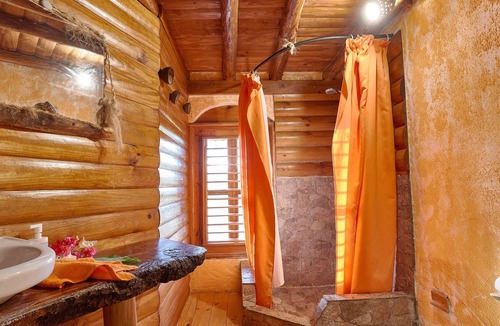 Las Galeras Ski Chalet | Chalet #4 Caribbean, grand pool villa at Chalet Tropical bio-hotel
