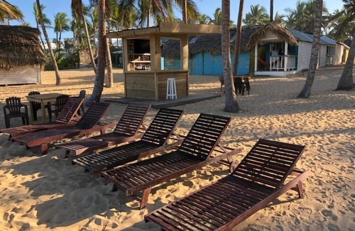 Punta Cana Apartment | Cozy Beach Front bungalow #3. Unspoiled Beach.