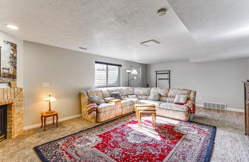 Kaysville Apartment | Cozy Kaysville Vacation Rental w/Mountain Views!