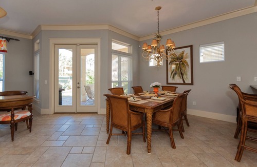 Fort Bay House | Exclusive private home in gated community across the street from the beach.