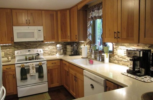 Lake Luzerne-Hadley House | Family friendly lakehouse getaway just steps away from the lake.