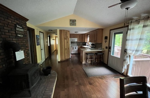 Lake Luzerne-Hadley House | Family friendly lakehouse getaway just steps away from the lake.