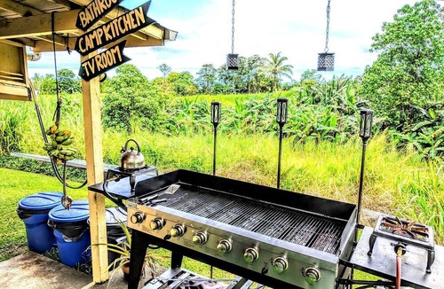 Pepeekeo Cabin | Garden View Queen Rental near Akaka Falls, Hawaii