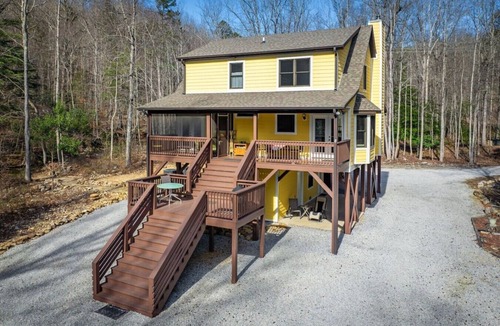 Nebo House | Lakefront, private cove w/creek