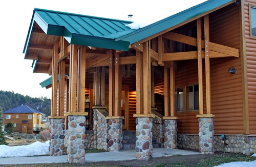 Lake Hatcher Park House | Large Lake Front w/Own Dock and Mountain Views. Sleeps 20 Cert. # VRP-25-0468