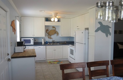 Kure Beach House | LOCATION, LOCATION, LOCATION! Ocean View Cottage Across from Beach Access