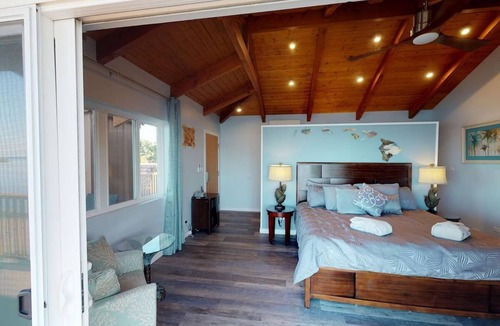 Kaunakakai House | Ocean Front Suite: with Seating Area and Balcony, Outdoor Pool, Pets Are Welcome