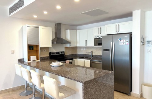 Cap Cana Marina Condo | Oceanfront 2BR Condo in Punta Cana with Private Beach, Pools & Sleeps 7