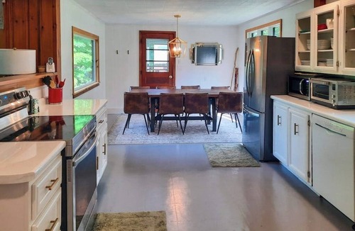 Bridgewater Corners House | Peaceful, mountain-view home with large deck, & grill - dog-friendly