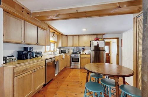Plymouth House | Riverfront dog-friendly house w/fireplace, close to Killington & Okemo resorts