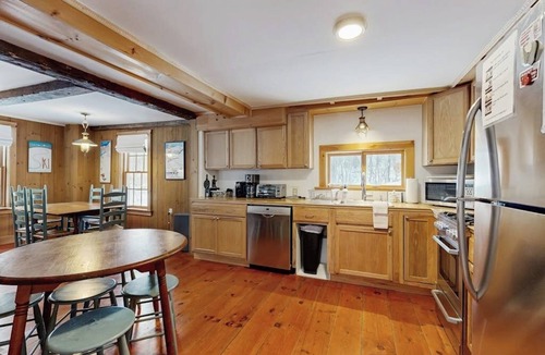 Plymouth House | Riverfront dog-friendly house w/fireplace, close to Killington & Okemo resorts