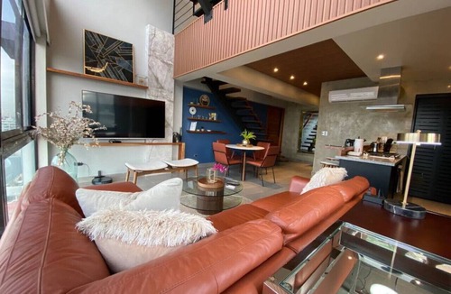 Downtown Santo Domingo Apartment | RL 604 Romantic Penthouse Pvt Terrace Jacuzzi with BBQ