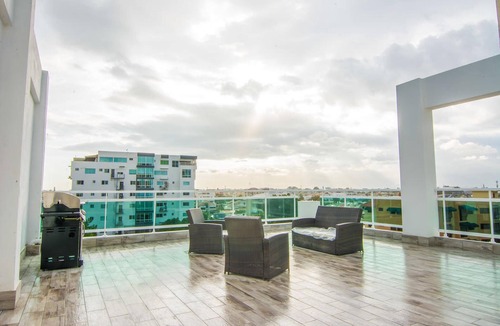 Downtown Santo Domingo Apartment | Santo Domingo Elegant Apartment + Free Parking and Gym ✔️