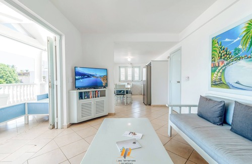 La Iglesia Apartment | Sea View Duplex /Near Beach and in the heart of the Center/Pool/Free Wifi