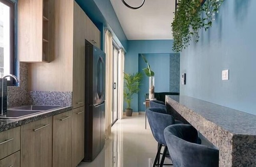 Downtown Santo Domingo Apartment | [The~Natural~Blues] @DowntownSD +Pool+Gym+Centric