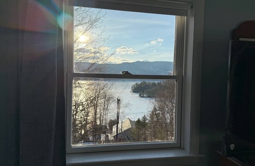 Silver Bay House | Vacation Home with 8 beds & fast WiFi with view of the Adirondacks & Lake George