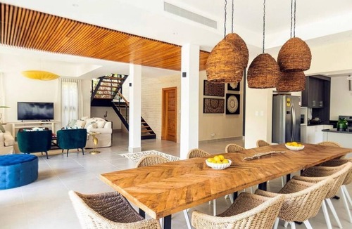 Punta Cana Village Villa | Villa Palmera: 4BR Family Villa in Punta Cana Village | Pool+Gazebo | Sleeps 12