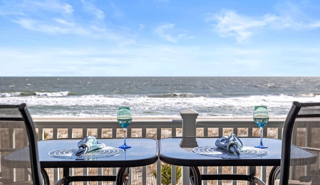 Amazing Ocean Views From Your Newly Renovated Oceanfront Condo in Carolina Beach