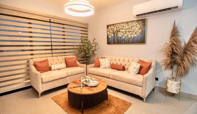Beautiful Lodging with Terrace and Jacuzzi in Santiago.