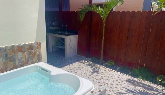 Chic Punta Cana Studio | Private Jacuzzi Kitchen Hot Water Parking
