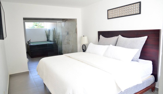 Chica-friendly luxury room with jacuzzi in central luxury residence
