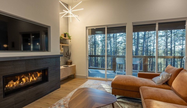 Contemporary Home | Forest Views, Secluded, Near Town